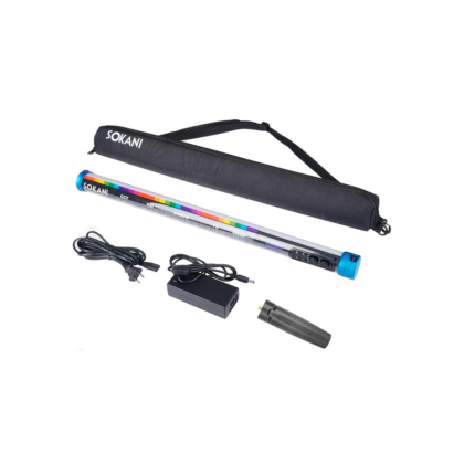 Bastão De Led Rgb Sokani X25 - Profissional Forte Tubo Led