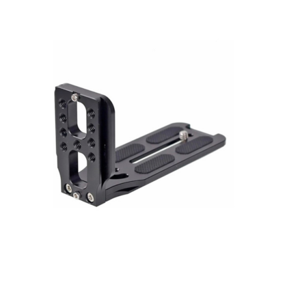 Plate Para Tripé Câmera Na Vertical L Suporte Liga Alumínio