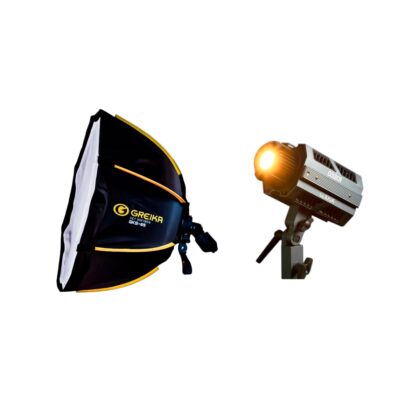 Iluminador Colbor Cl100x Bicolor com Octabox Bowens 90cm