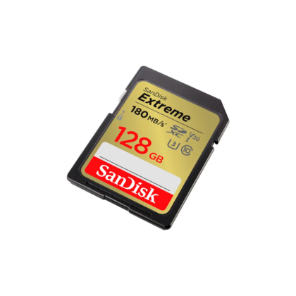 Cartão de Memória SDXC Sandisk Extreme 128gb 180mb/s V30