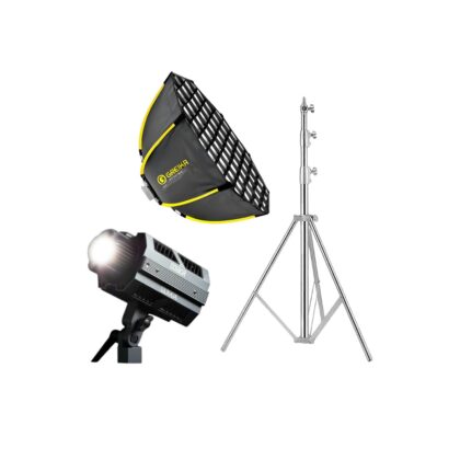 Kit Iluminador Colbor CL100X com Octabox GKH-65 + Tripé 2,8m